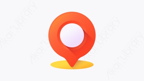 图片素材-011-您的位置your_location扁平卡通位置元素图标