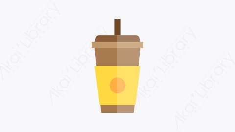 图片素材-012-咖啡-2coffee扁平卡通咖啡元素图标