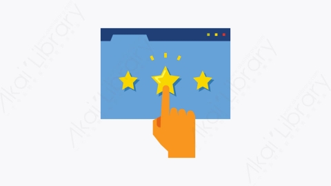 图片素材-012-客户满意度customer_satisfaction扁平卡通营销和SEO元素图标