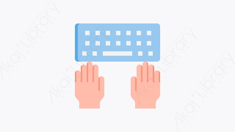 图片素材-012-键盘keyboard扁平卡通网页设计元素图标