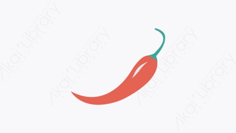 图片素材-012-胡椒粉-1pepper扁平卡通水果和蔬菜的图标元素
