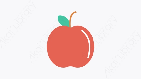 图片素材-0123-苹果apple卡通扁平体育与健身元素图标