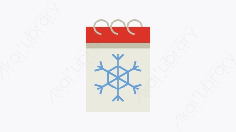 图片素材-013-日历calendars扁平卡通日历和日期元素图标