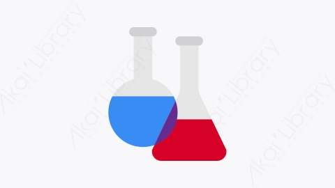 图片素材-013-化学chemistry扁平卡通学校元素图标