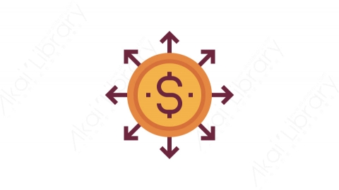 图片素材-013美元硬币_dollar_coin金融财经科技道具元素图标