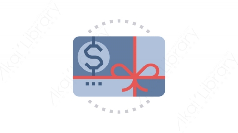 图片素材-013礼品卡_gift_card客户调查交易购物道具元素图标