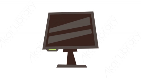 图片素材-013显示器_monitor平面设计道具元素图标