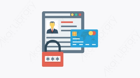 图片素材-013-网上商店onlineshop扁平卡通银行和商务金融业图标元素
