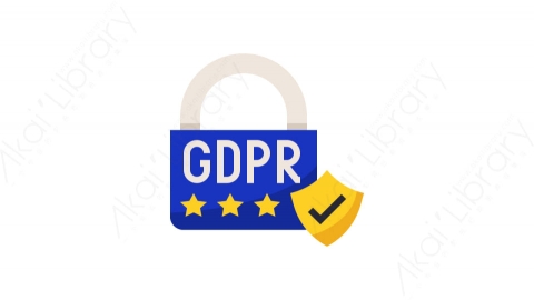 图片素材-014_GDPR科技通用数据保护GDPR RGPD道具元素图标