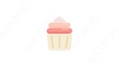 图片素材-014杯蛋糕_cup_cake甜点和糖果食物餐饮道具元素图标