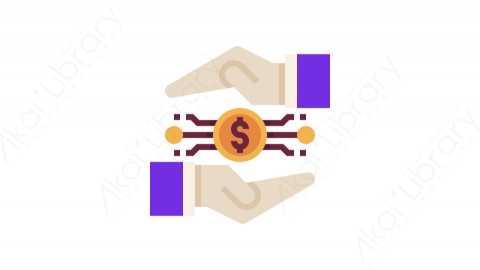 图片素材-014美元硬币_dollar_coin金融财经科技道具元素图标