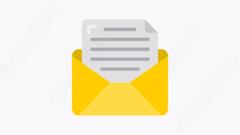 图片素材-014-电子邮件email扁平卡通文件元素图标