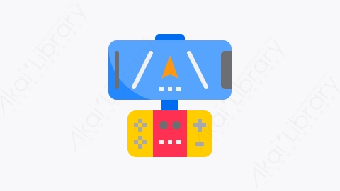 图片素材-014-游戏控制器game_controller扁平卡通智能手机元素图标