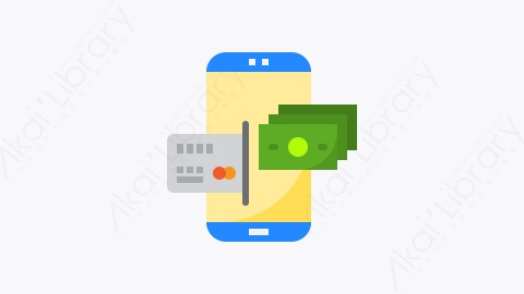 图片素材-014-汇款money_transfer扁平卡通金融付款元素图标