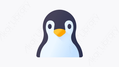 图片素材-014-企鹅penguin扁平卡通冬季元素图标