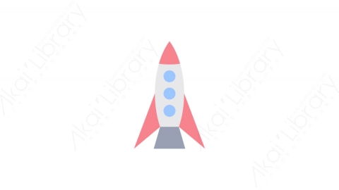 图片素材-014太空飞船_rocket_space_ship火箭道具元素图标