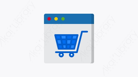图片素材-014-购物车shopping_cart扁平卡通购物在线元素图标