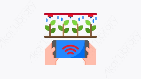 图片素材-014-农场smart_farm扁平卡通物联网元素图标