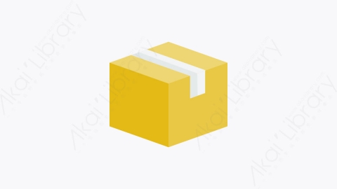 图片素材-015-纸箱cardboard_box扁平卡通购物和电子商务元素图标