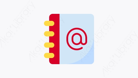 图片素材-015-电子邮件email扁平卡通联系我们元素图标