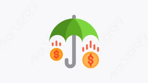 图片素材-015-保险insurance扁平卡通金融商务办公元素图标