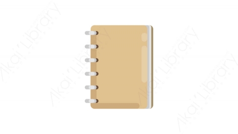 图片素材-015笔记本_notebook教育教学道具元素图标