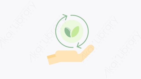 图片素材-015-植物叶plant_leaf扁平卡通生态元素图标