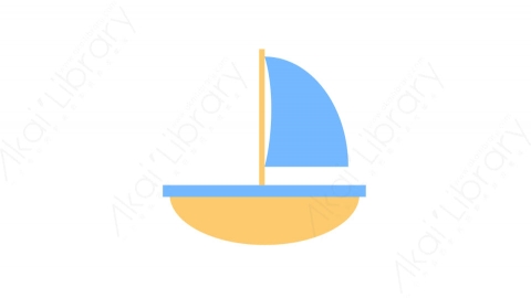 图片素材-016船_boat夏季沙滩道具元素图标