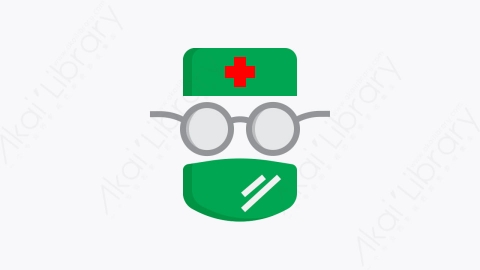 图片素材-016-医生doctor扁平卡通医院医学医疗元素图标