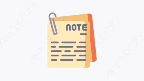 图片素材-016-书签笔记note扁平卡通回到学校元素图标