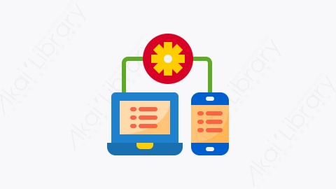 图片素材-017-应用软件开发app_development扁平卡通商务业务启动元素图标