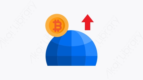 图片素材-017-比特币bitcoin扁平卡通加密货币元素图标