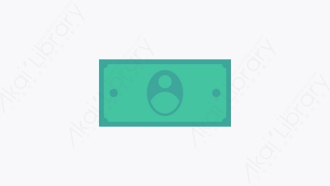 图片素材-017-货币money扁平卡通银行和商务金融业图标元素