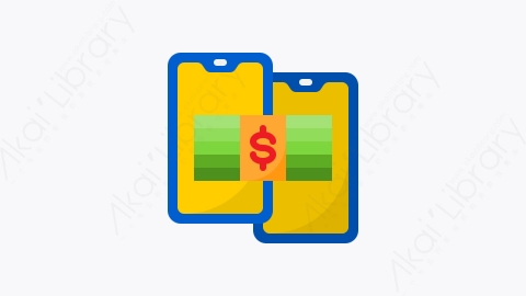 图片素材-017-转账money_transfer扁平卡通货币和金钱元素图标