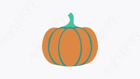 图片素材-017-南瓜-2pumpkin扁平卡通食物和饮料图标元素