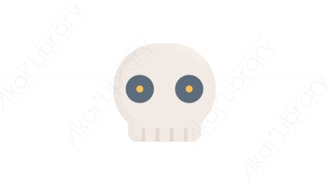 图片素材-017头骨_skull魔术魔法道具元素图标