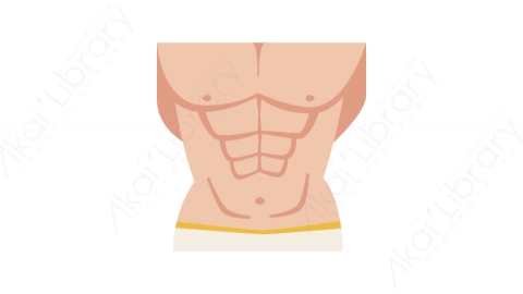图片素材-018腹肌_abs体育运动健身道具元素图标