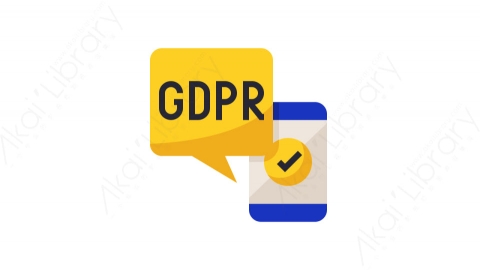 图片素材-018手机_mobile科技通用数据保护GDPR RGPD道具元素图标