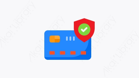 图片素材-018-保护protection扁平卡通付款元素图标