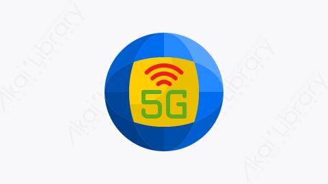 图片素材-018-信号signal扁平卡通物联网元素图标
