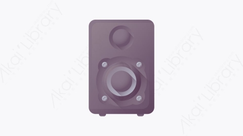 图片素材-018-扬声器speaker扁平卡通生日元素图标