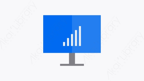 图片素材-019-监视器monitor扁平卡通通信互联网元素图标