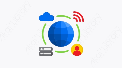 图片素材-019-网络networking扁平卡通物联网元素图标
