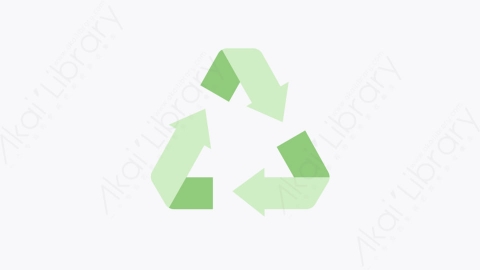 图片素材-019-可再生能源renewable扁平卡通生态元素图标