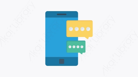 图片素材-0194-智能手机smartphone卡通扁平通信沟通元素图标