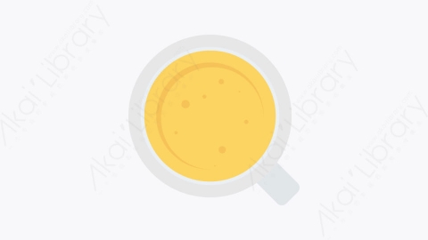图片素材-020-咖啡coffee扁平卡通商务办公业务图标元素