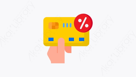 图片素材-020-信用卡credit_card扁平卡通黑色星期五元素图标