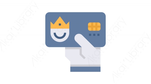 图片素材-020会员卡1_loyalty_card_客户调查交易购物道具元素图标