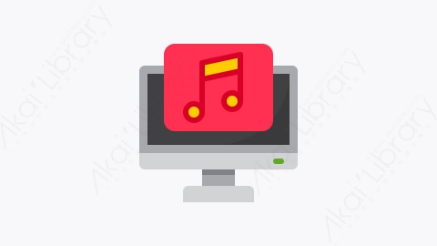 图片素材-020-音乐music扁平卡通计算机程序应用元素图标