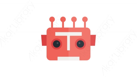 图片素材-020机器人_robot机器人头像道具元素图标